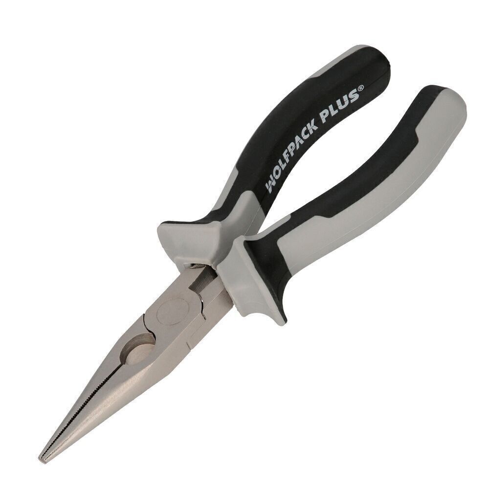 Pinza a Bocca Dritta 150 mm. Pinze a becchi dritti DIN-ISO 5745 in acciaio al cromo vanadio, pinze a becchi dritti lunghi,