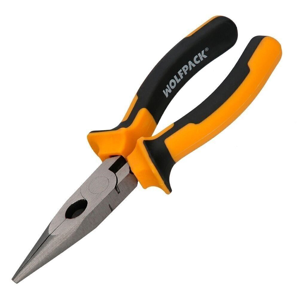 Pinza a Bocca Dritta 150 mm. Pinze a becchi dritti DIN 5745 in acciaio, pinze a becchi dritti lunghi,