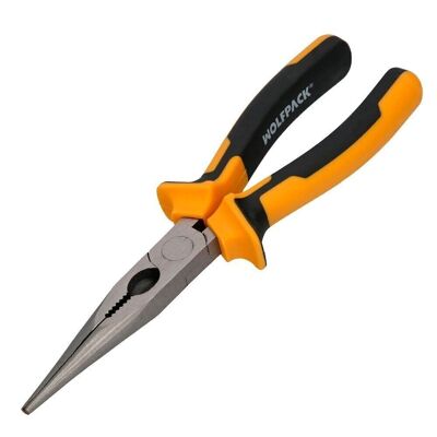 Straight Mouth Pliers 200 mm. Steel DIN 5745 Straight Nose Pliers, Long Straight Nose Pliers,