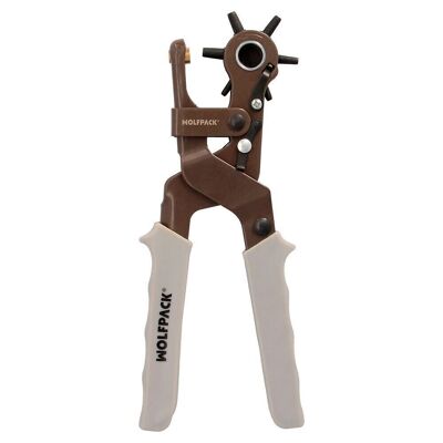 Industrial Star Punch 225 mm.  Holes from "2, 0 to 4.5mm. Hole Pliers, Leather Punch, Belt Pliers,