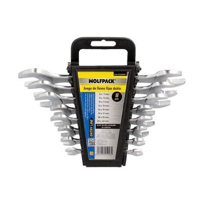 Wolfpack Fixed Wrench Set 8 Pieces