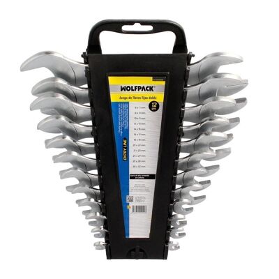 Wolfpack Fixed Wrench Set 12 Pieces