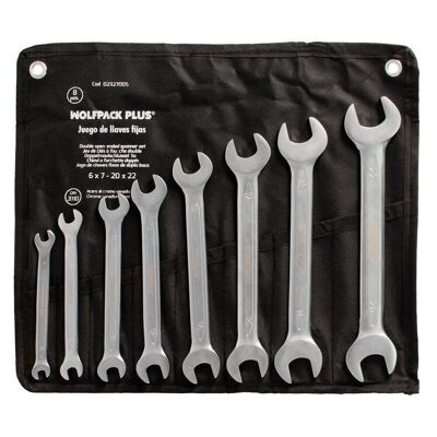 Wolfpack Plus Fixed Wrench Set 8 Pieces