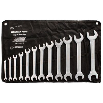 Wolfpack Plus Fixed Wrench Set 12 Pieces