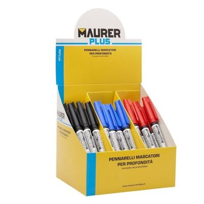 Long Tip Marker Display 24 Pieces