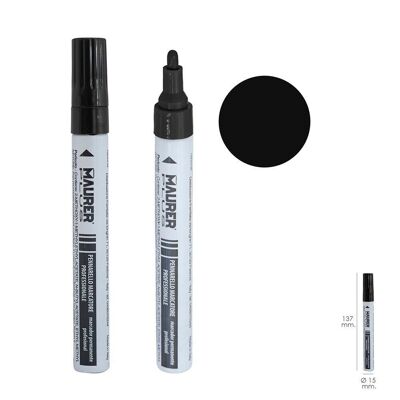 Professional Work Marker Pen Permanent Paint Black
