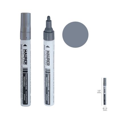 Professional Work Marker Permanent Paint Silver