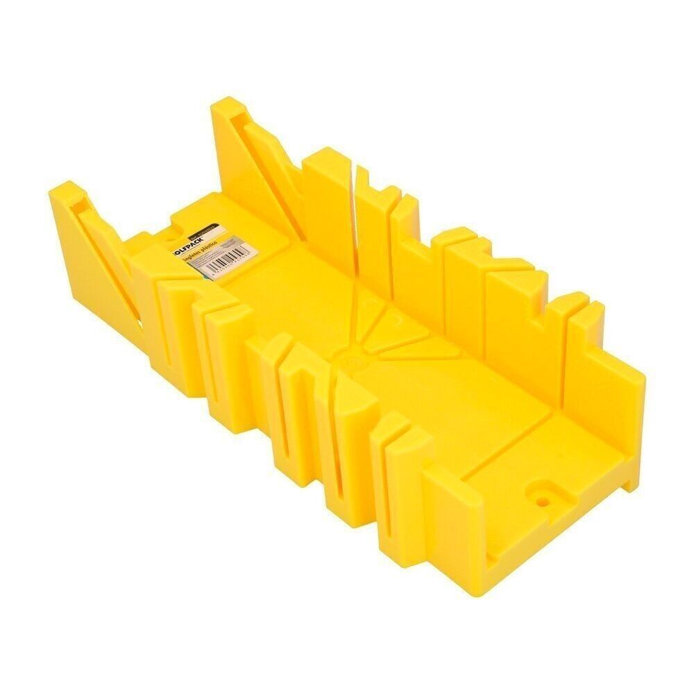 Guida per troncatrice in plastica 10, 5x 30 cm.  Scatola per troncatrice, scatola per troncatrice, guida per troncatrice. 3 angoli
