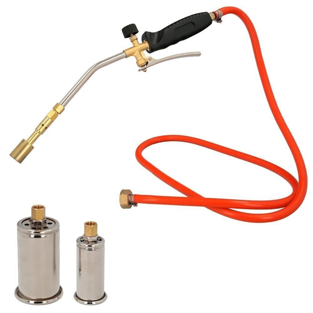 Torcia 3 ugelli con leva e tubo