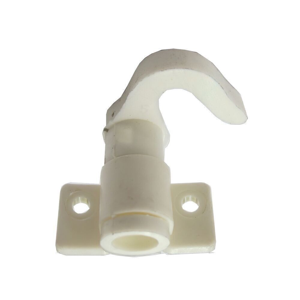 Unterer Rosettenstangenhaken Weiß