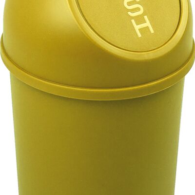 Push-Abfallbehälter "the flip" 6L - gelb