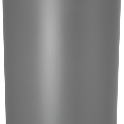 Push-Abfallbehälter "the dome" 50L - mittelgrau