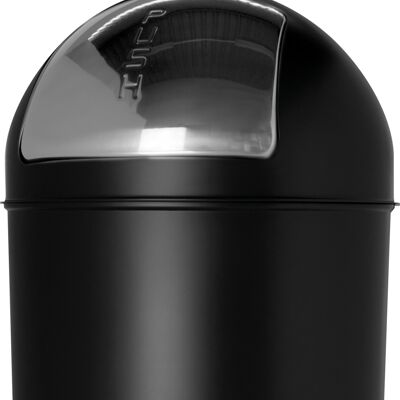 Push-Abfallbehälter "the dome" 50L - schwarz