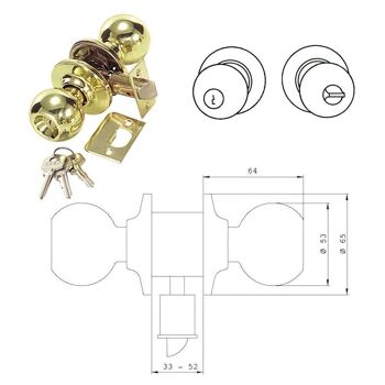 Bouton Tesa 3900-lp/60/70