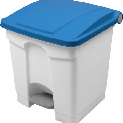 Tret-Abfallbehälter "the step" 30L - blau