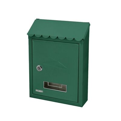 Maurer Exterior Mailbox 21x30x6.8 cm. Green