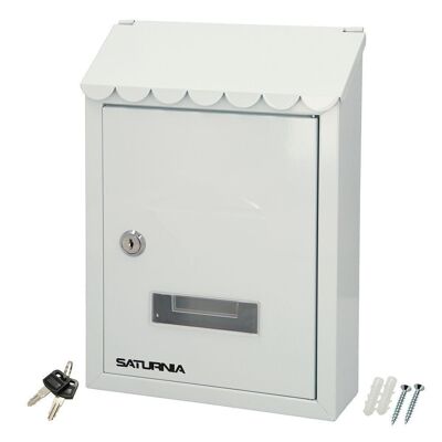 Exterior Mailbox 205 x 300 x 70 mm. White