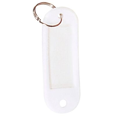 White Label Holder Keychain