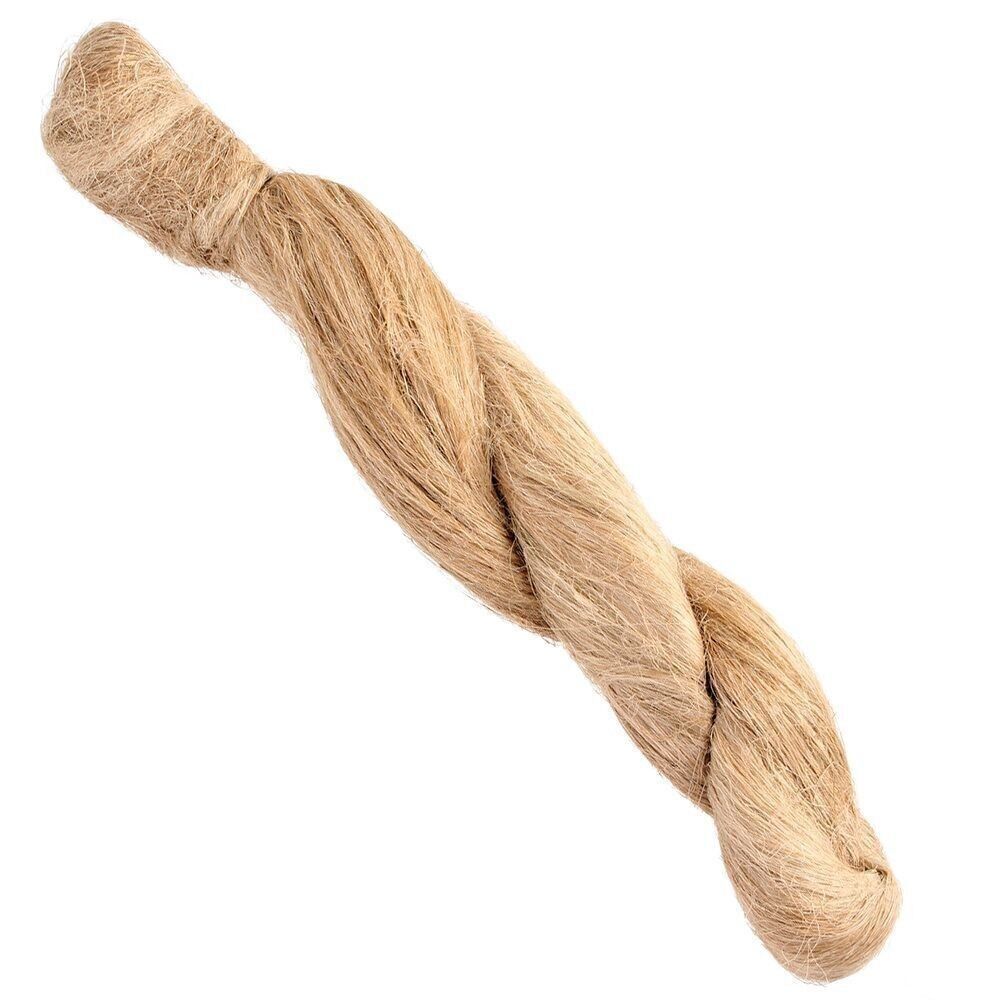Klempnerhanf (Knäuel 200 Gramm), Klempner-Esparto, Klempnerleinen, Klempnerkabel für Rohre und Wasserhähne