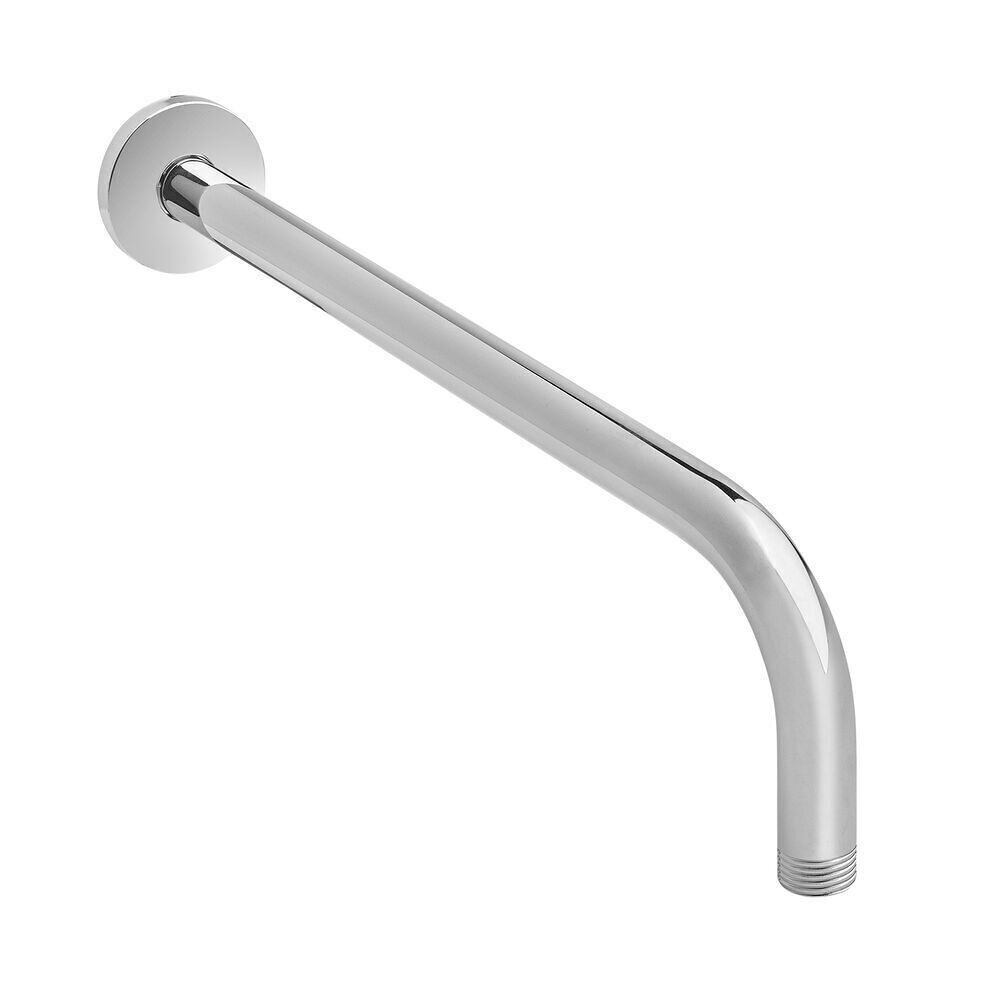 Duscharm aus Messing 1/2" x 37+7 cm. Rechtwinklig.