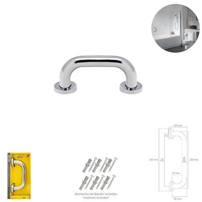 Maurer Glossy Chrome Shower Grip "32 mm.  Length 22 cm.