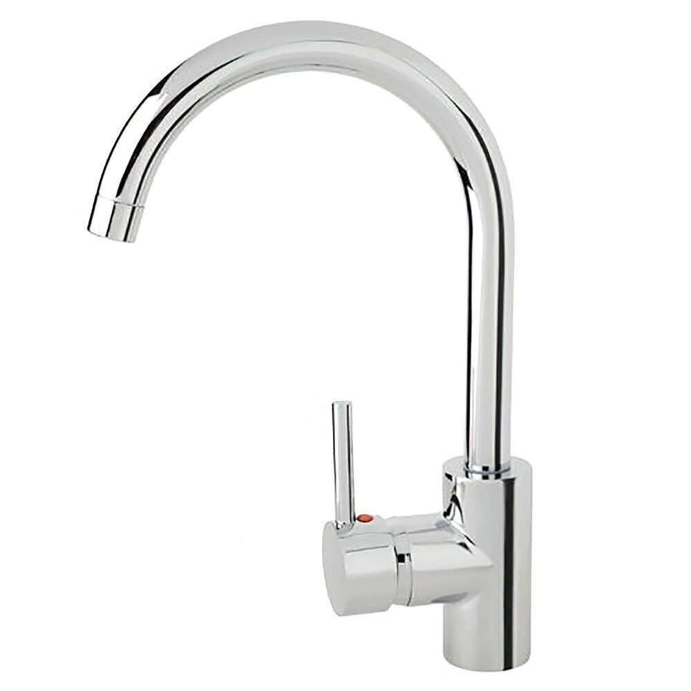 Évier monocommande "Flow Line" à bec haut avec cartouche en céramique " 40 mm.