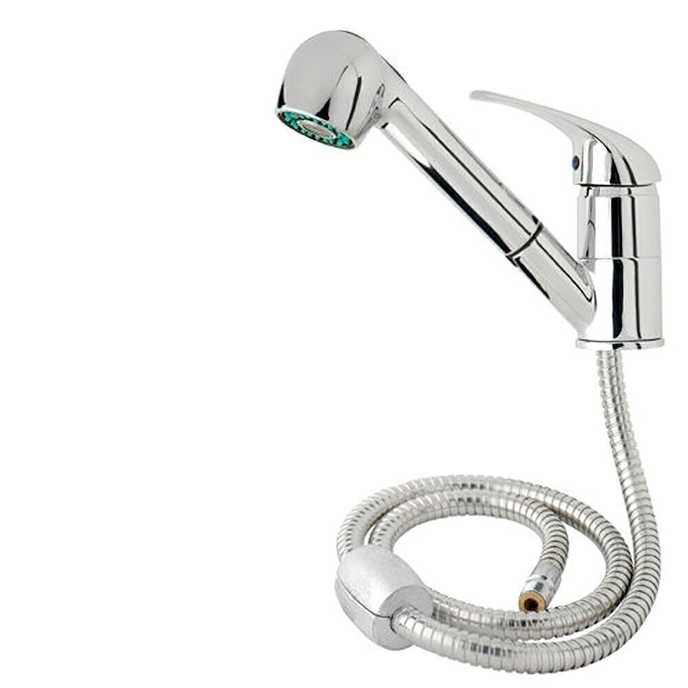 Évier télescopique monocommande "Flow Line" avec cartouche en céramique "40 mm.