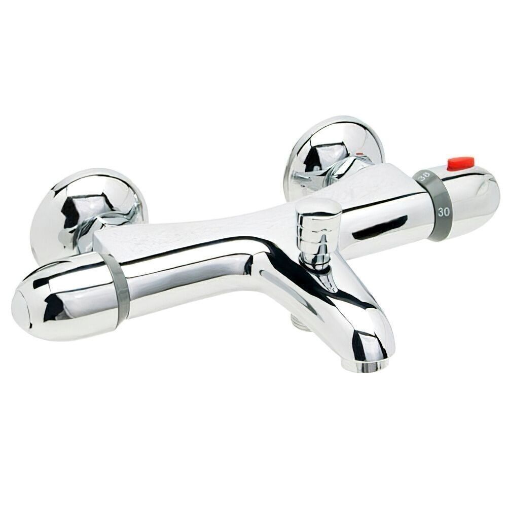 Miscelatore Termostatico per Vasca e Doccia "Flow Line" Con Cartuccia Ceramica "40 mm.