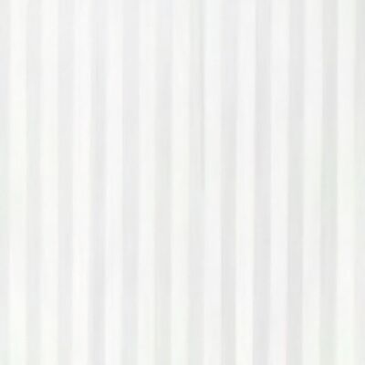 White Stripes Fabric Shower Curtain 180x200 cm.