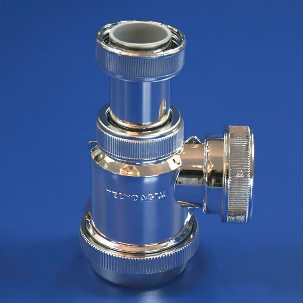 Sifone a bottiglia metallica T-4M ME 1 1/2