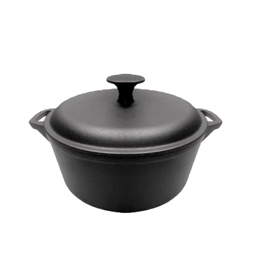 Casseruola in Ghisa Smaltata "24 cm. con maniglie