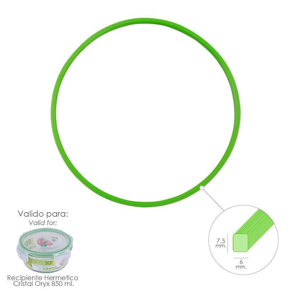 Silicone Ring For Hermetic Round Glass Container 850 ml.