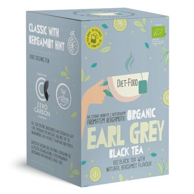 Tè Nero Earl Grey Bio 20 bustine di tè - 40 g