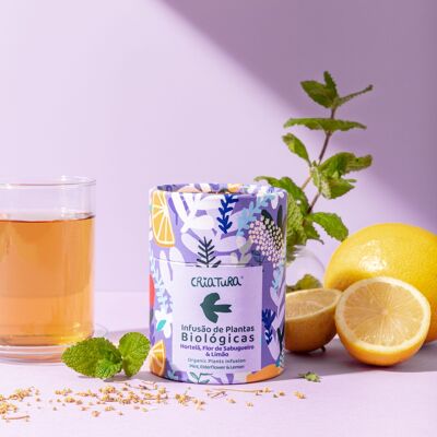 Organic Infusion- Mint, Elderflower and Lemon