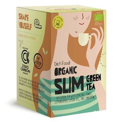 Bio Slim Grüner Tee 20 Teebeutel - 30 g