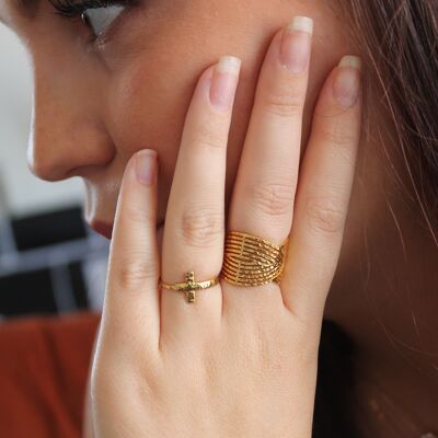Faby gold ring