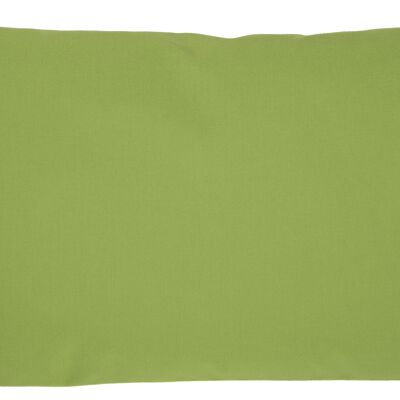 Taies d'oreiller Hexa Uni couleur. 002 housse de coussin verte faite à la main - solidité à la lumière 7 - 8