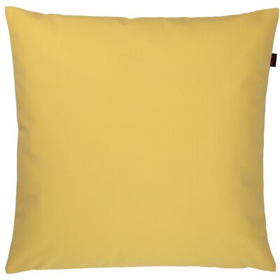 Fundas de almohada color Hexa Uni. 003 amarillo Funda de cojín hecha a mano - solidez a la luz 7 - 8