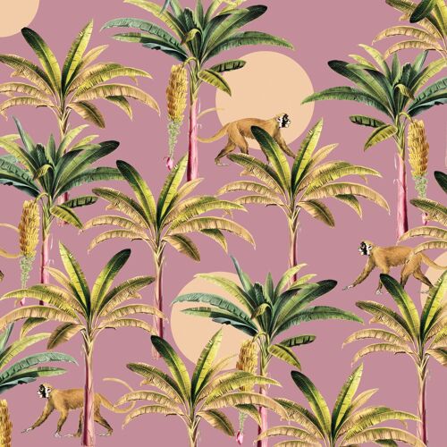 Palms and Dots Napkin 33x33