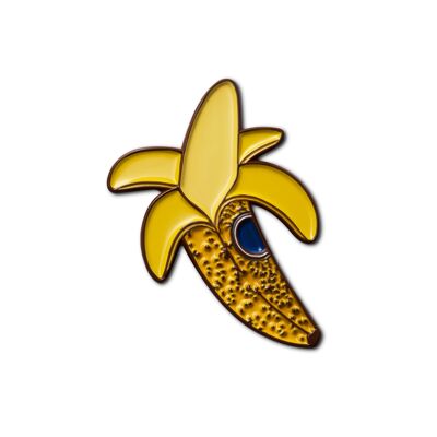 Spilla smaltata "Banana"