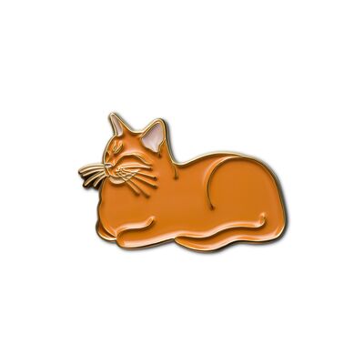 Pin's en émail "Pain de Chat"