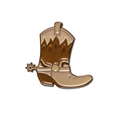 Pin esmaltado "Botas de vaquero"