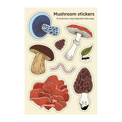 Adesivi di funghi