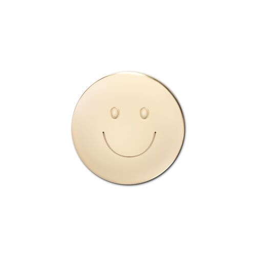 Golden Pin "Smiley Face"