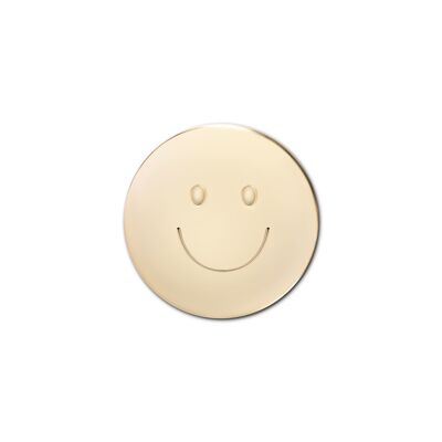 Goldener Pin „Smiley Face“