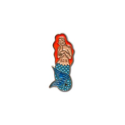 Emaille Pin „Meerjungfrau“