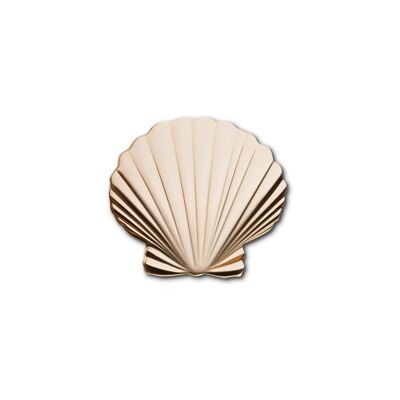 Pin's doré "Coquillage"