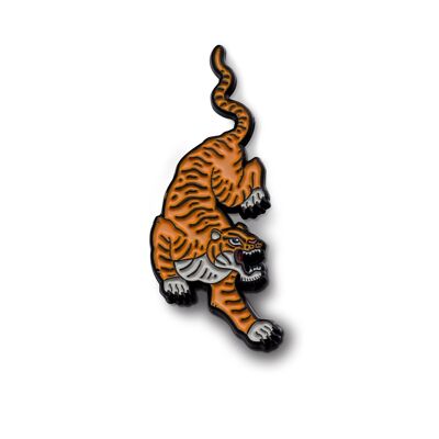 Emaille-Pin „Tiger“