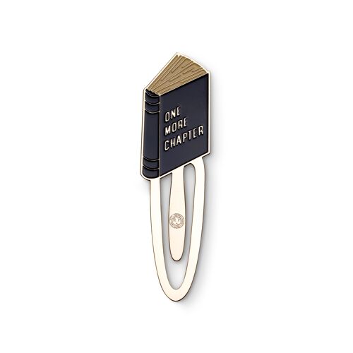Enamel Bookmark "One More Chapter"