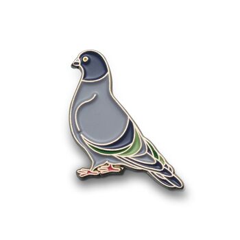 Pin's en émail "Pigeon" 1